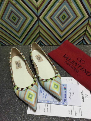 Valentino Shallow mouth flat shoes Women--003